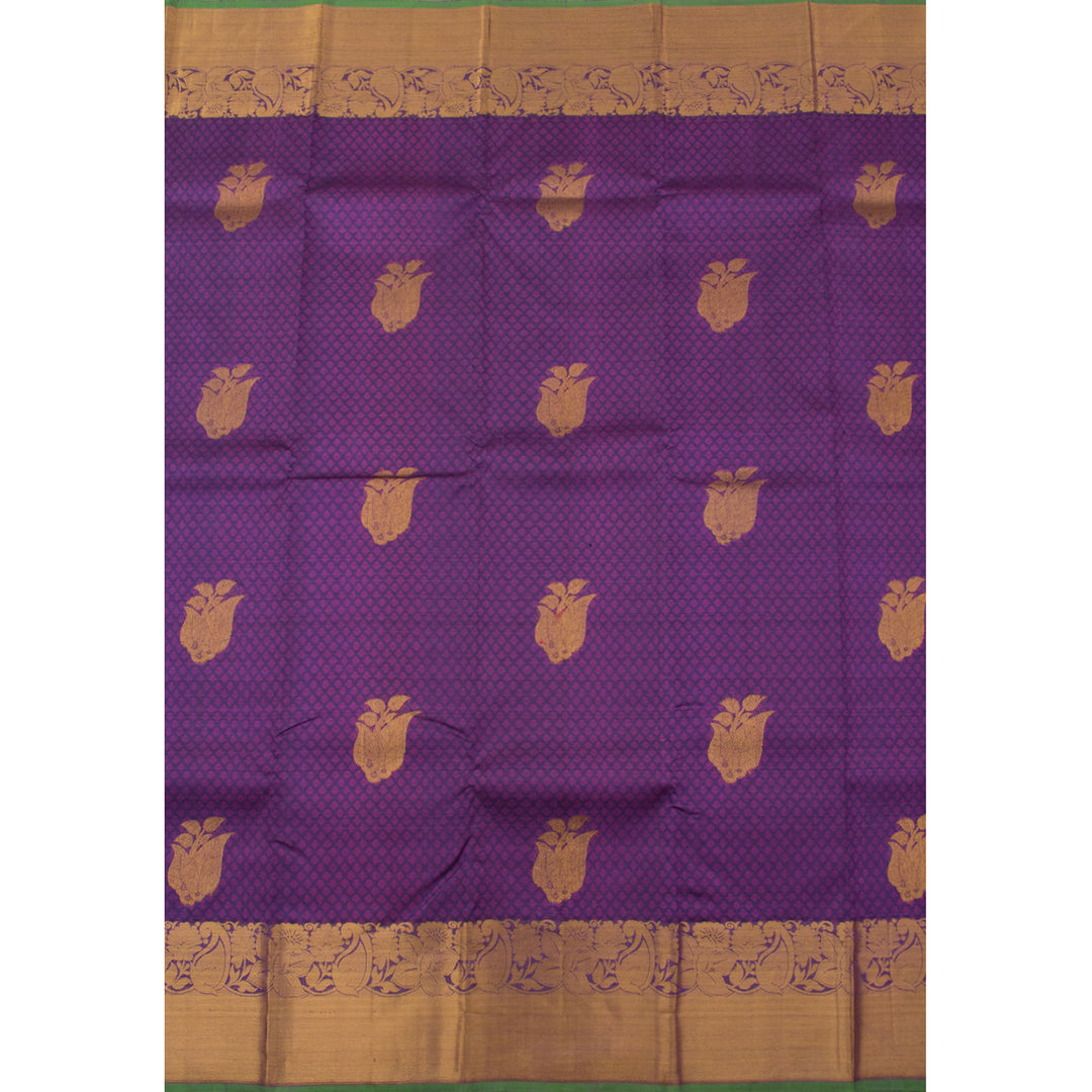 Kanjivaram Pure Silk Jacquard Saree 10054563