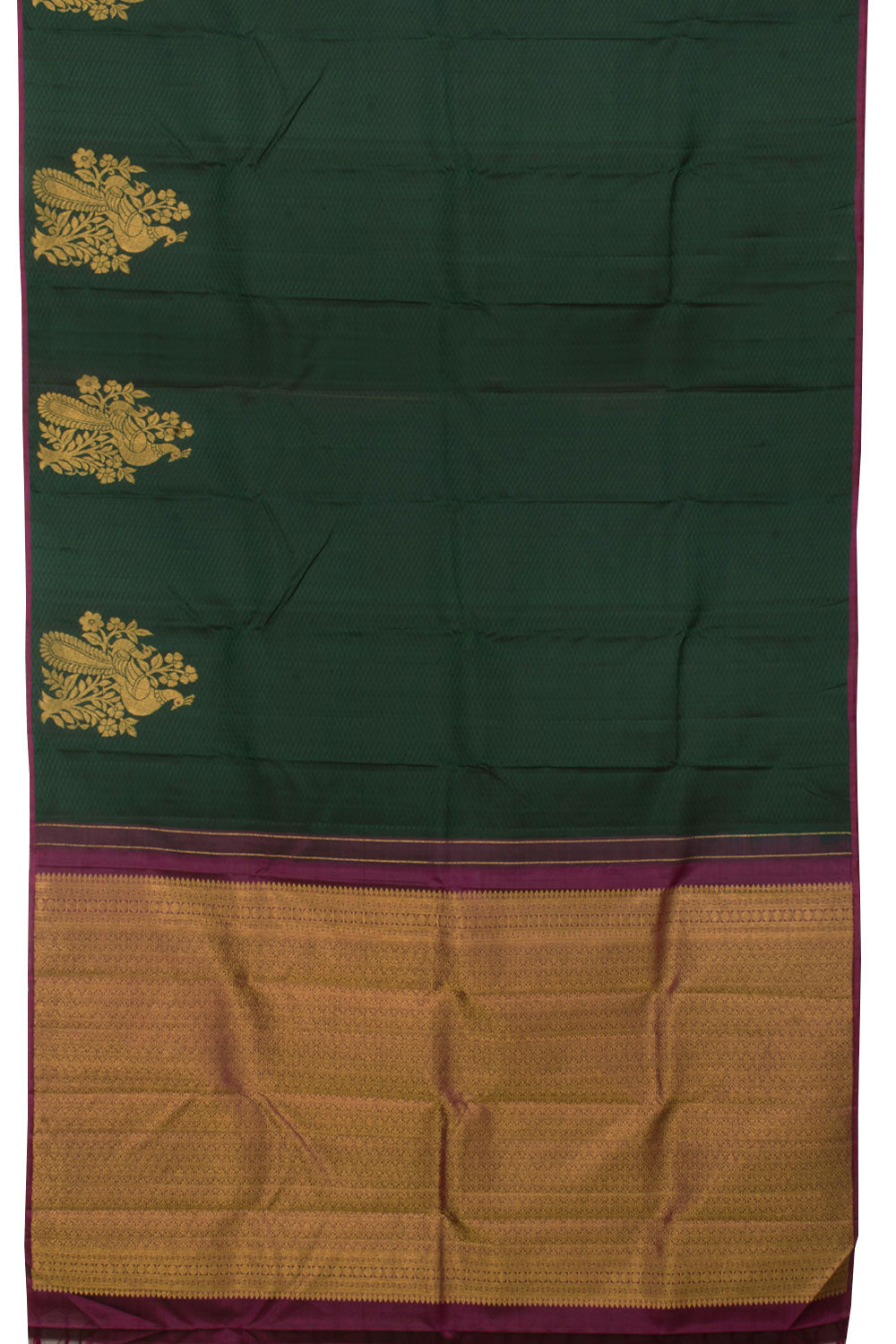 Handloom Pure Silk Jacquard Kanjivaram Saree 10057793