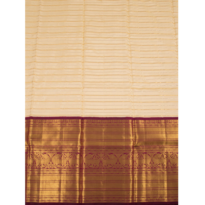 Universal Size Pure Zari Kanchipuram Pattu Pavadai Material 10054690