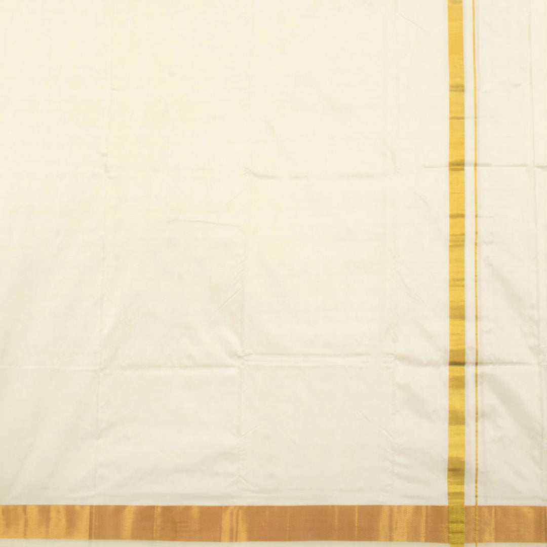 Pure Zari Kanchipuram Silk Dhoti 10055811