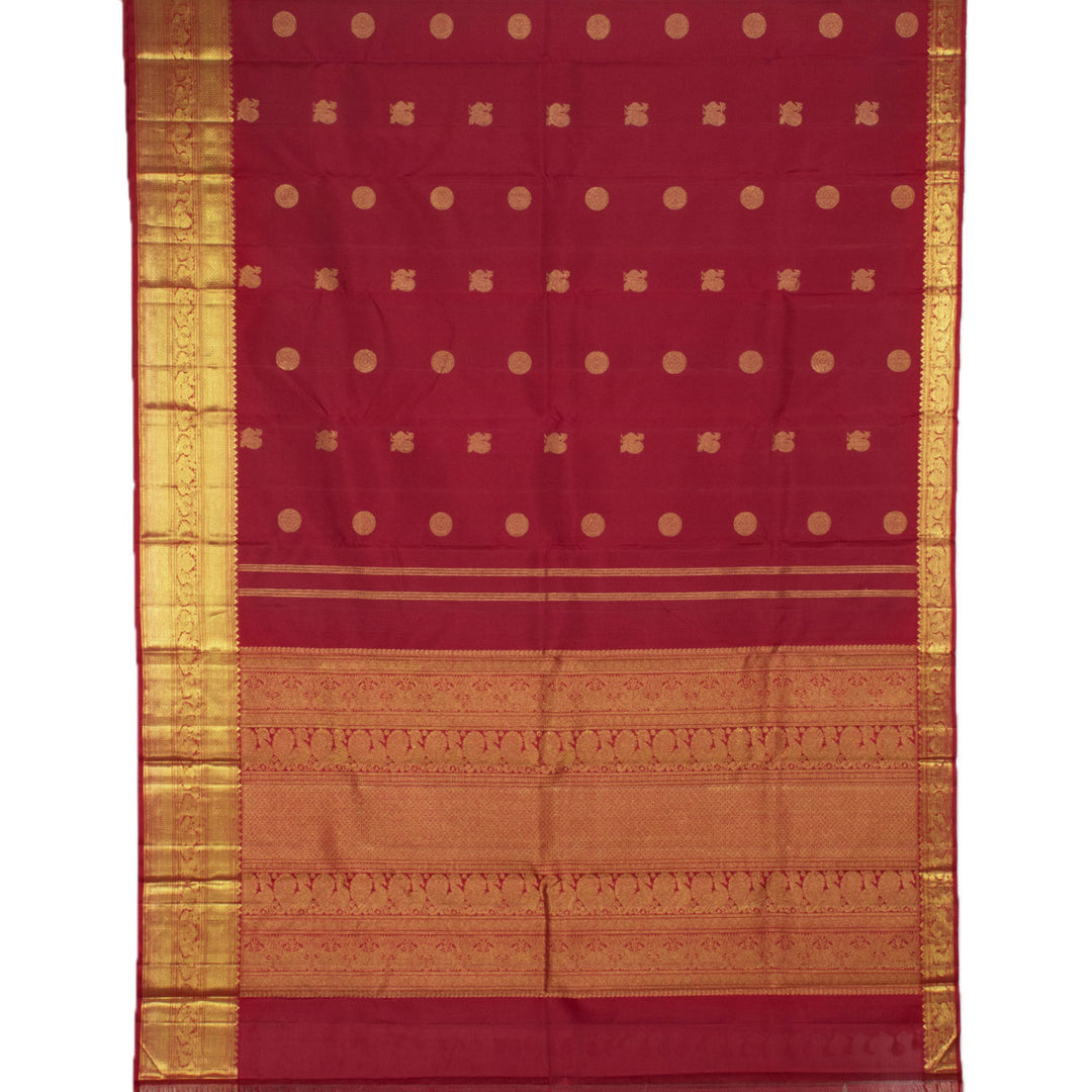 Pure Zari Bridal Kanjivaram Silk Saree 10055561