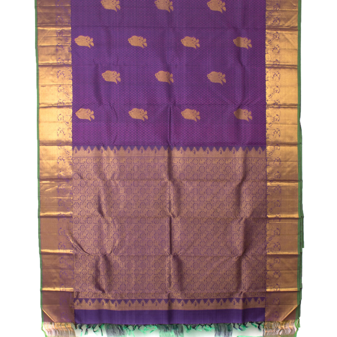 Kanjivaram Pure Silk Jacquard Saree 10054563