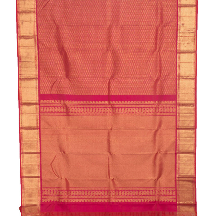 Handloom Pure Zari Jacquard Kanjivaram Silk Saree 10056063