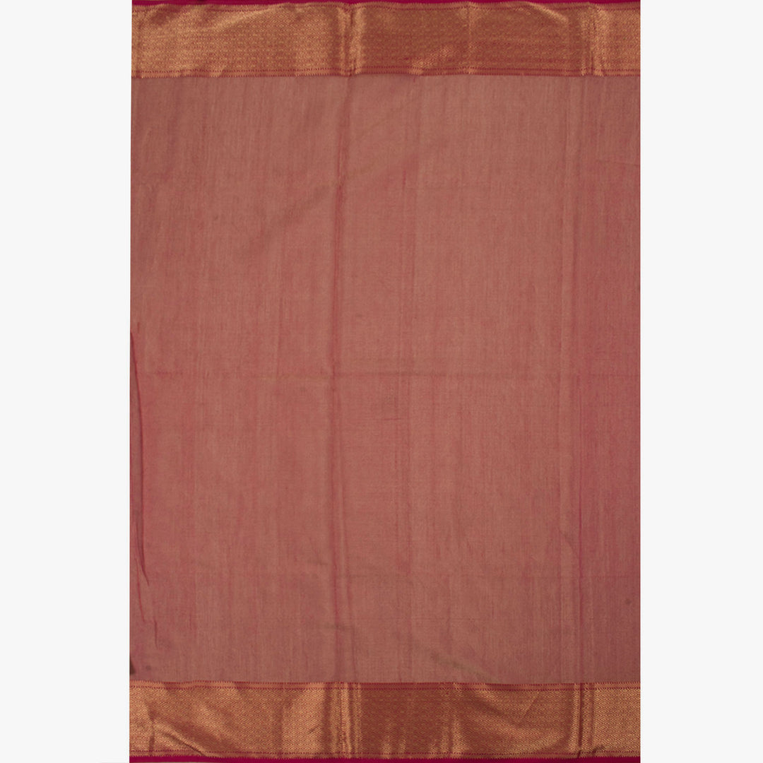 Handloom Maheshwari Silk Cotton Saree 10057326