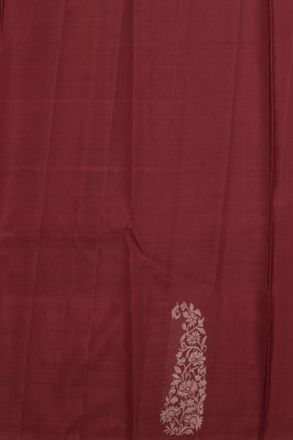 Cream Pure Zari Korvai Kanjivaram Silk Saree 10059025