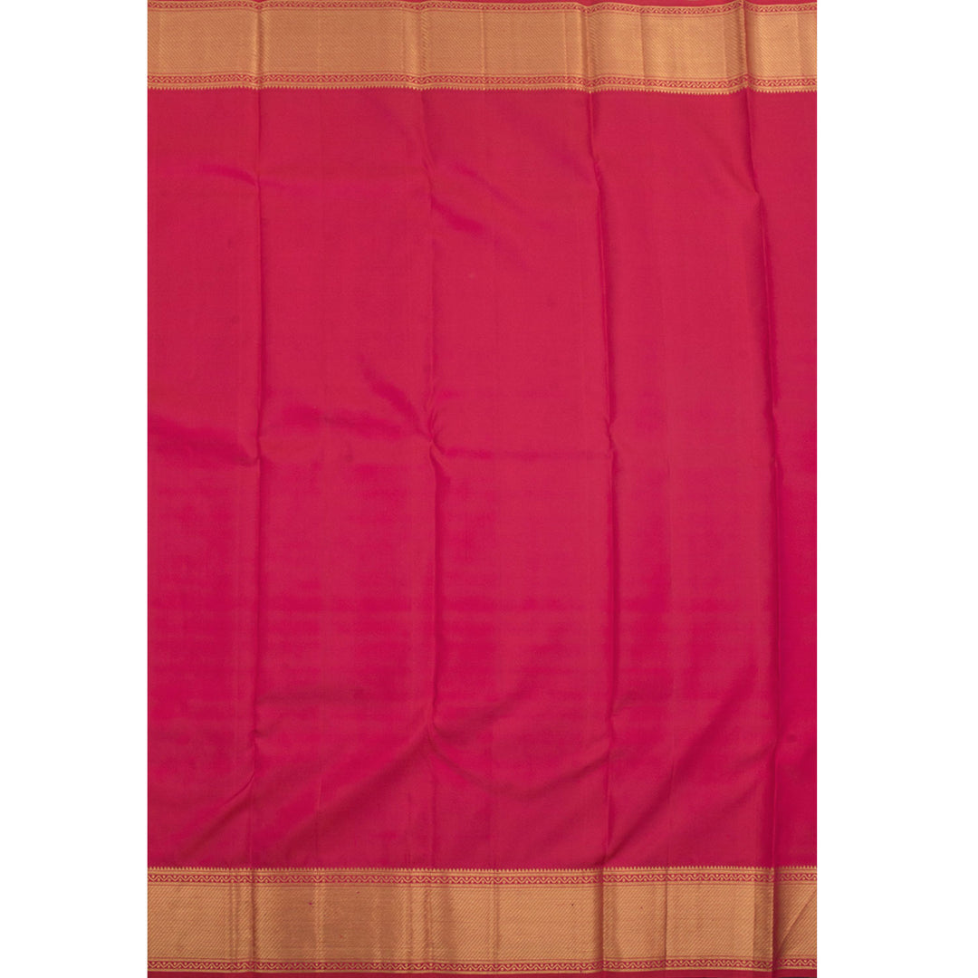 Handloom Pure Zari Jacquard Kanjivaram Silk Saree 10056063