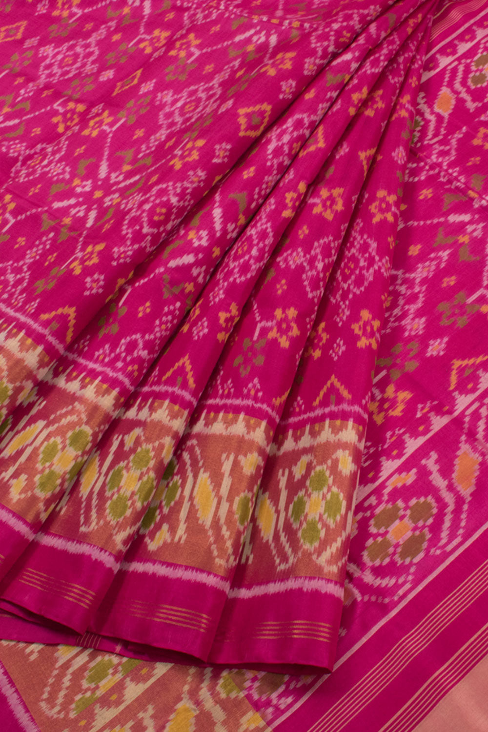 Handloom Patola Ikat Silk Saree 10059146