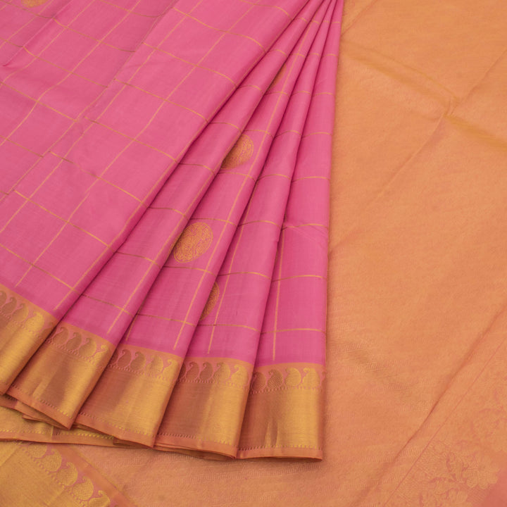 Handloom Pure Zari Kanjivaram Silk Saree 10056109