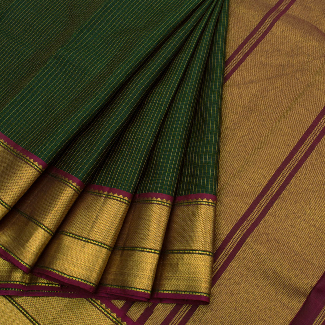 Handloom Pure Zari Kanjivaram Silk Saree 10056396