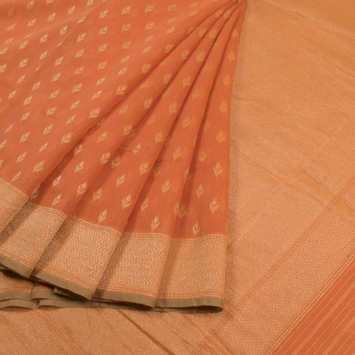 Handwoven Banarasi Silk Cotton Saree 10057146