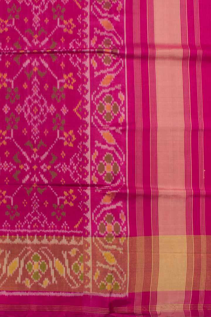 Handloom Patola Ikat Silk Saree 10059146