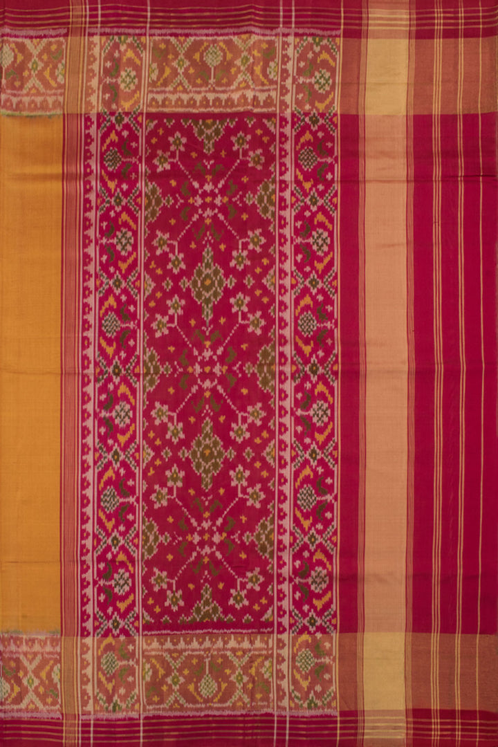 Handloom Patola Ikat Silk Saree 10059148