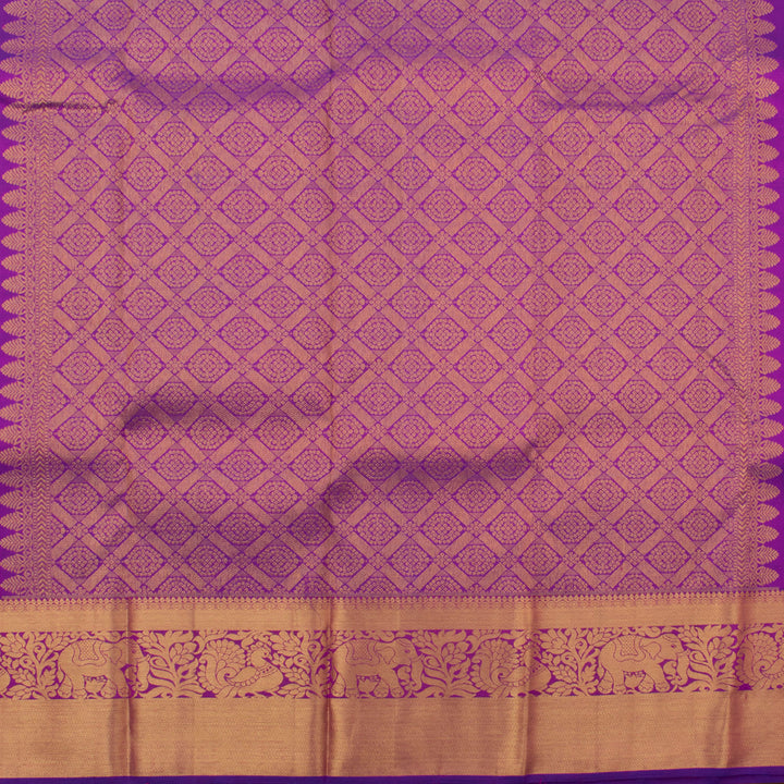 Kanjivaram Pure Silk Jacquard Saree 10054557