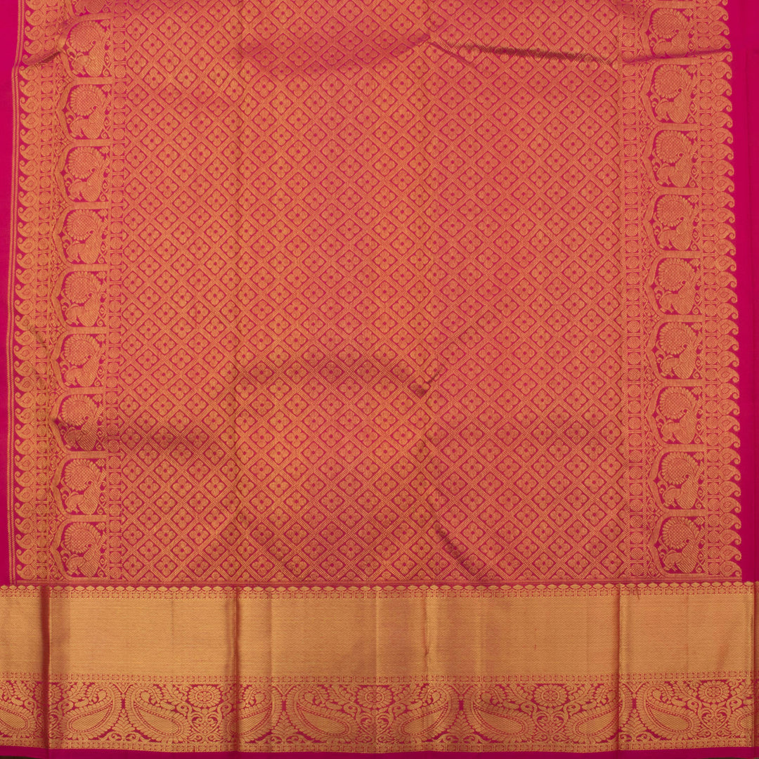 Kanjivaram Pure Silk Jacquard Saree 10054561