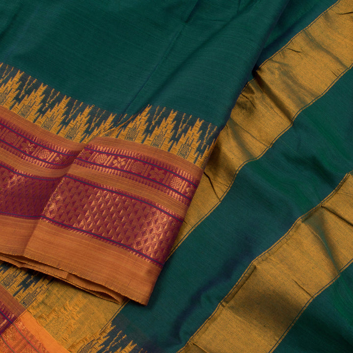 Handwoven Narayanpet Cotton Saree 10055595