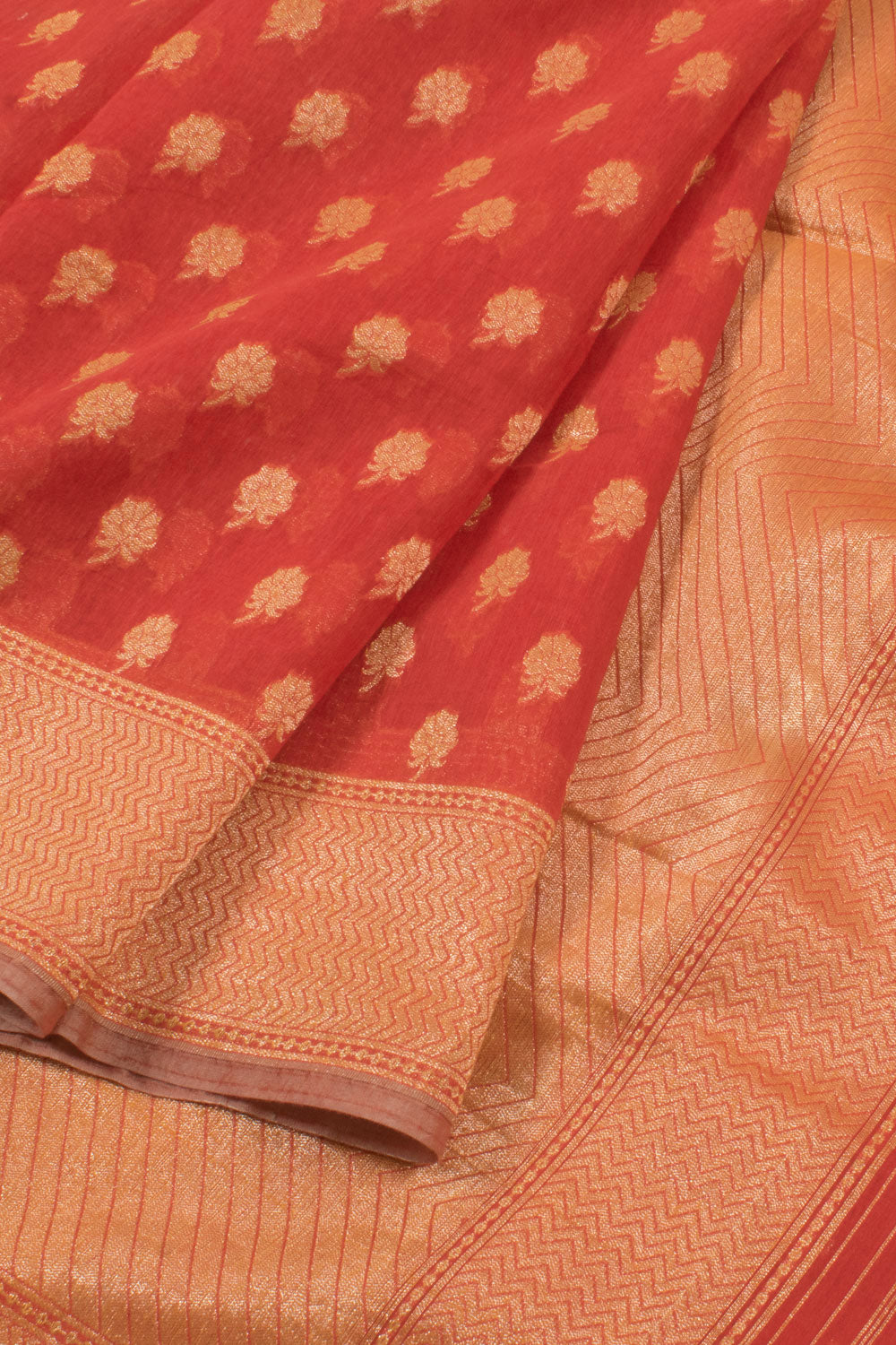 Handloom Banarasi Silk Cotton Saree 10058392