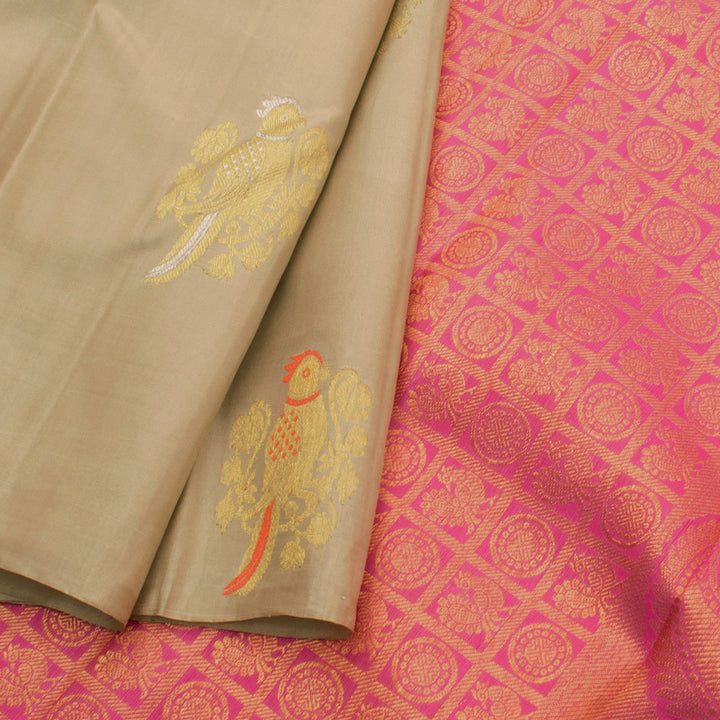 Kanjivaram Pure Zari Silk Saree 10053956