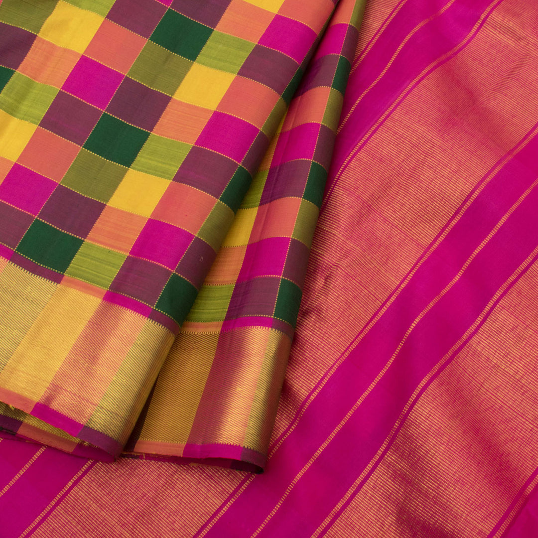 Kanjivaram Pure Zari Silk Saree 10054300