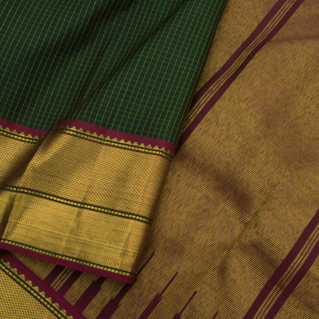 Handloom Pure Zari Kanjivaram Silk Saree 10056396