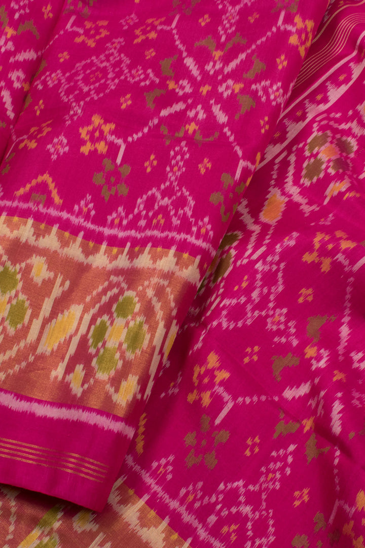 Handloom Patola Ikat Silk Saree 10059146