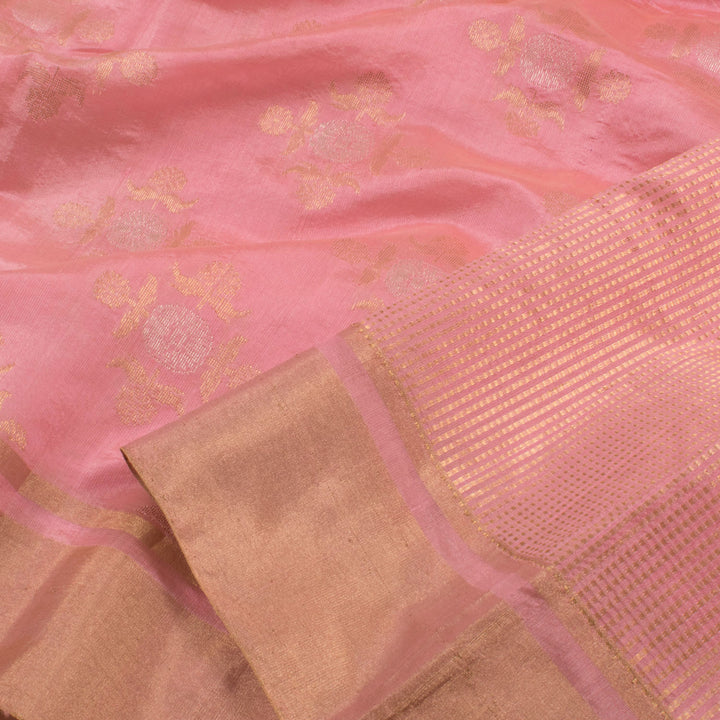 Handloom Chanderi Silk Saree 10055341