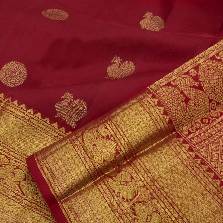 Pure Zari Bridal Kanjivaram Silk Saree 10055561