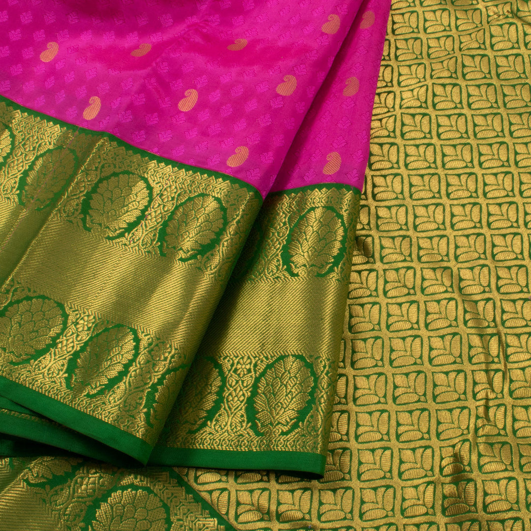 Kanjivaram Pure Silk Jacquard Saree 10054187