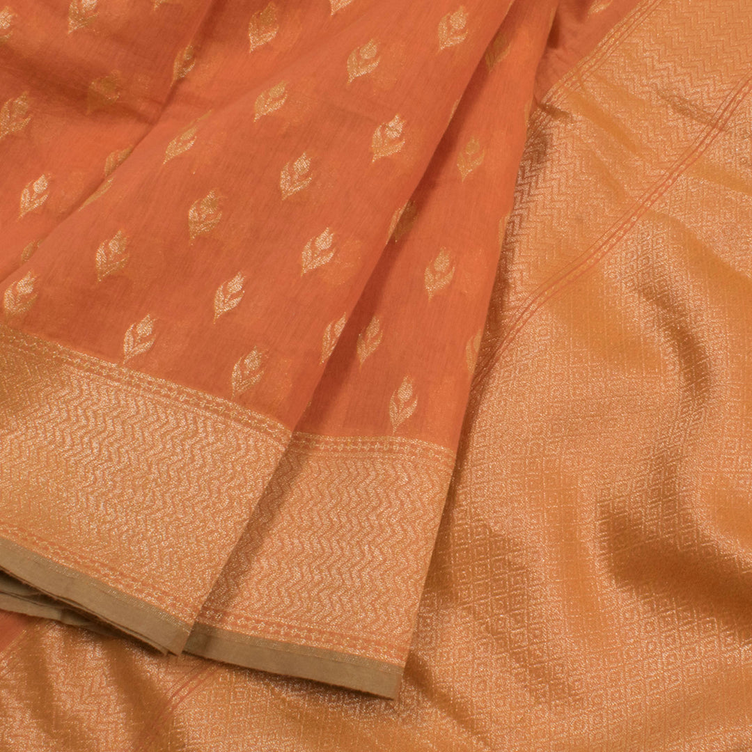 Handwoven Banarasi Silk Cotton Saree 10057146