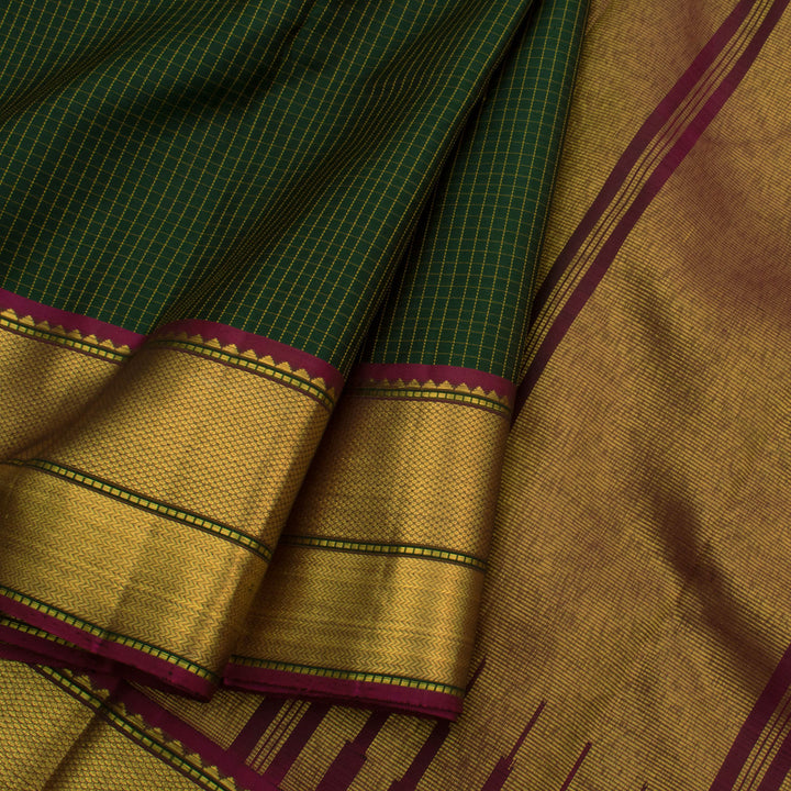 Handloom Pure Zari Kanjivaram Silk Saree 10056396