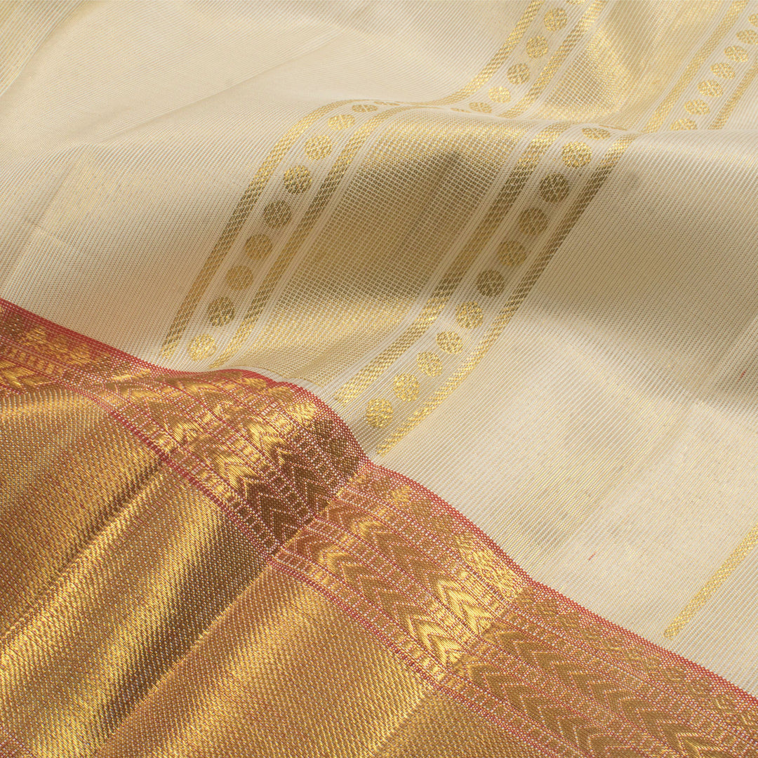 Pure Zari Kanchipuram Tissue Silk Dhoti 10055820