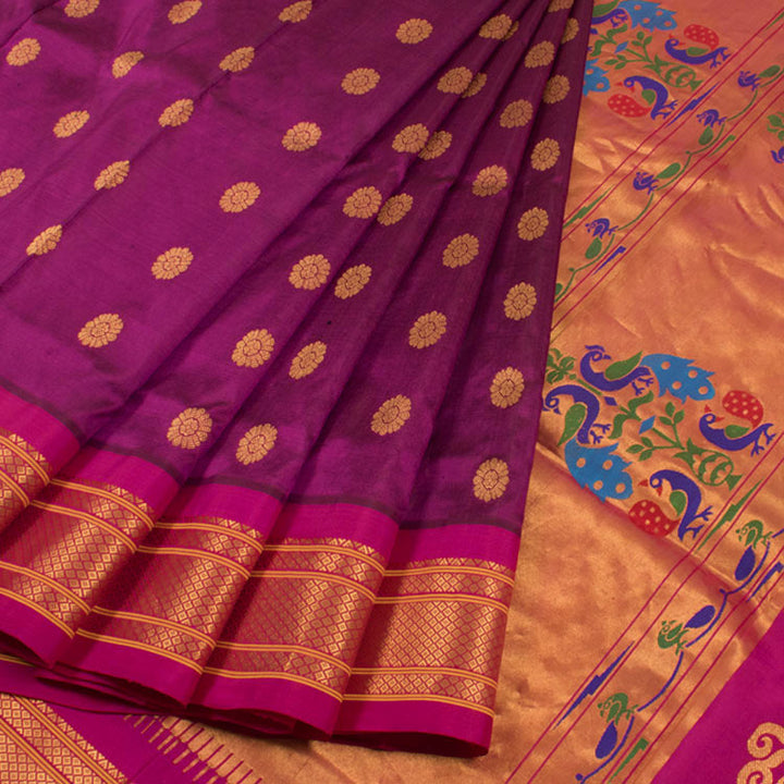 Handloom Solapur Silk Saree 10051302