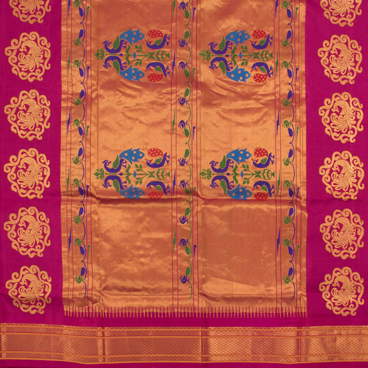 Handloom Solapur Silk Saree 10051302