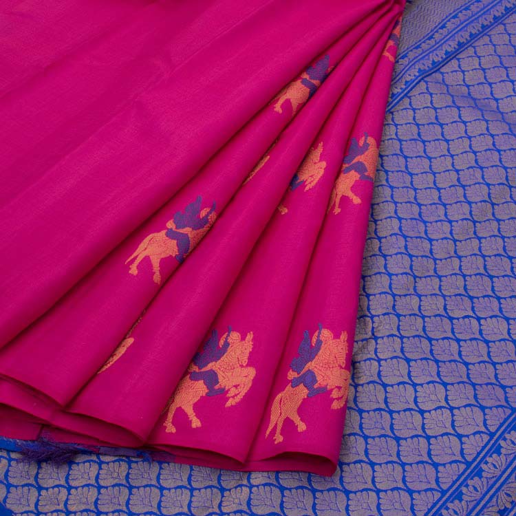 Kanjivaram Pure Zari Silk Saree 10035021