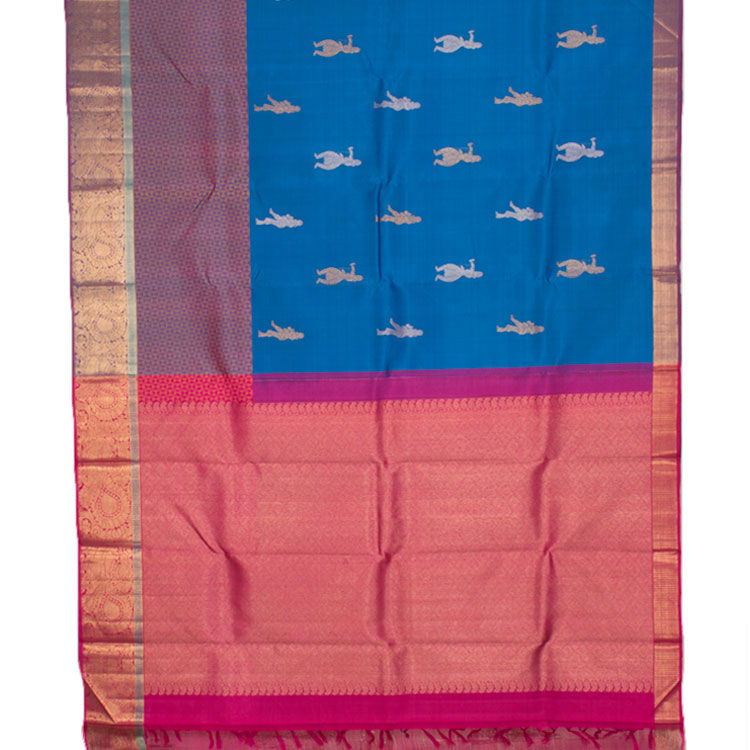 Kanjivaram Pure Zari Silk Saree 10036714