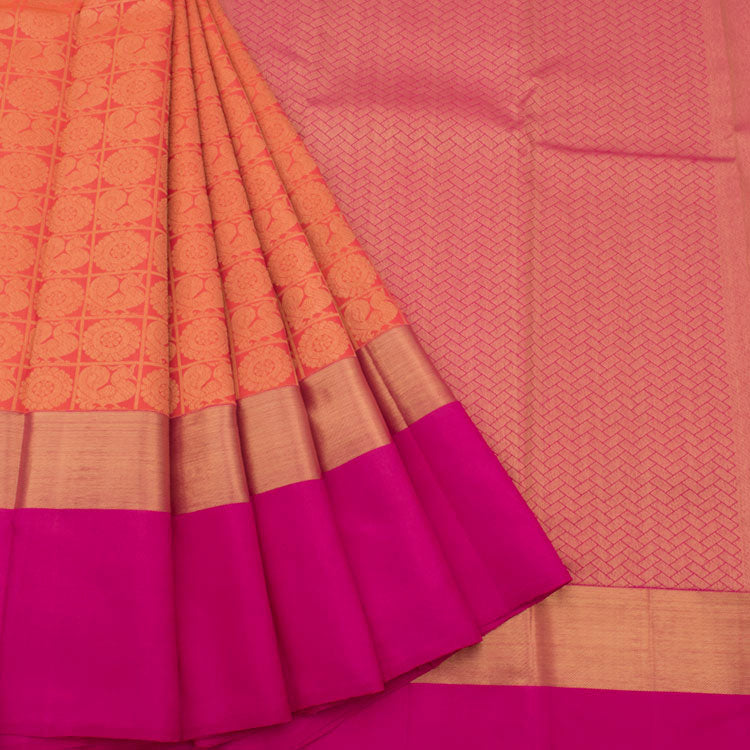 Kanjivaram Pure Zari Silk Saree 10051454