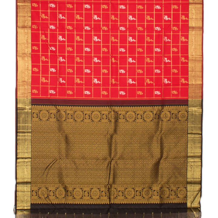 Kanjivaram Pure Zari Silk Saree 10052403