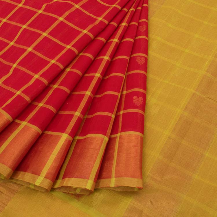 Handloom Kanchi Silk Cotton Saree 10044057