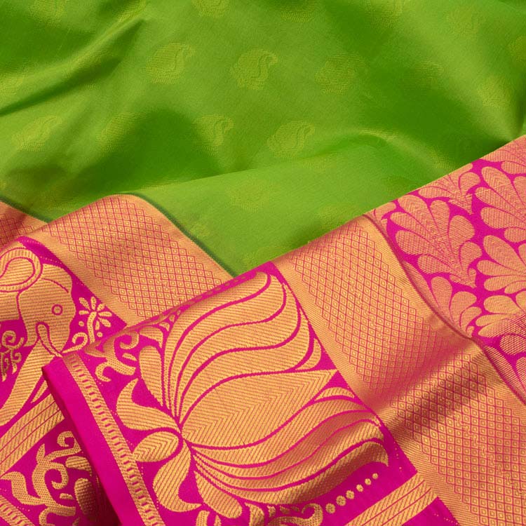 Kanjivaram Pure Silk Jacquard Saree 10043642