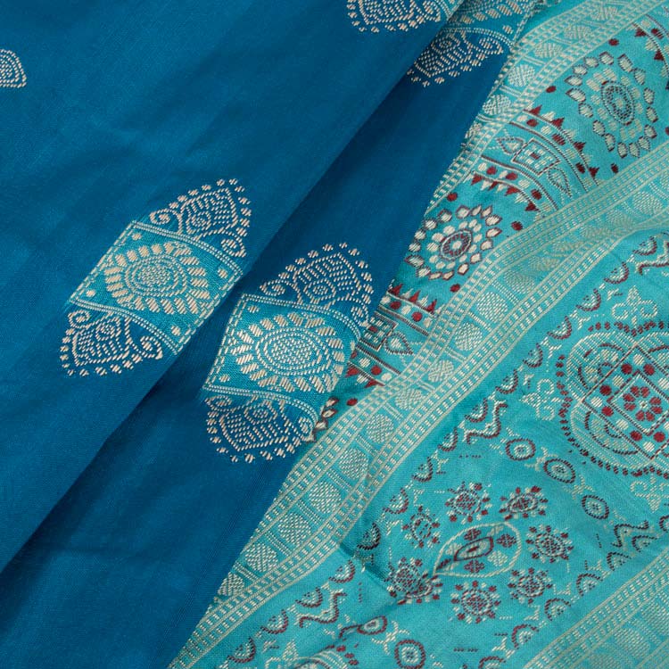 Onion Tribal Saree Bomkai Silk